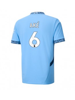 Manchester City Nathan Ake #6 Domaci Dres 2024-25 Kratak Rukavima